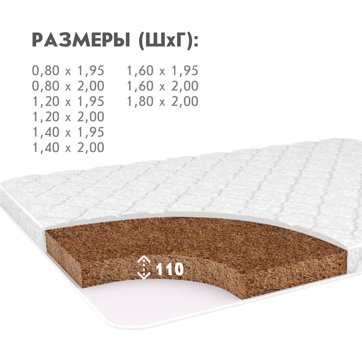 Матрац - Springless Optimal - / 0,80*2,00 /