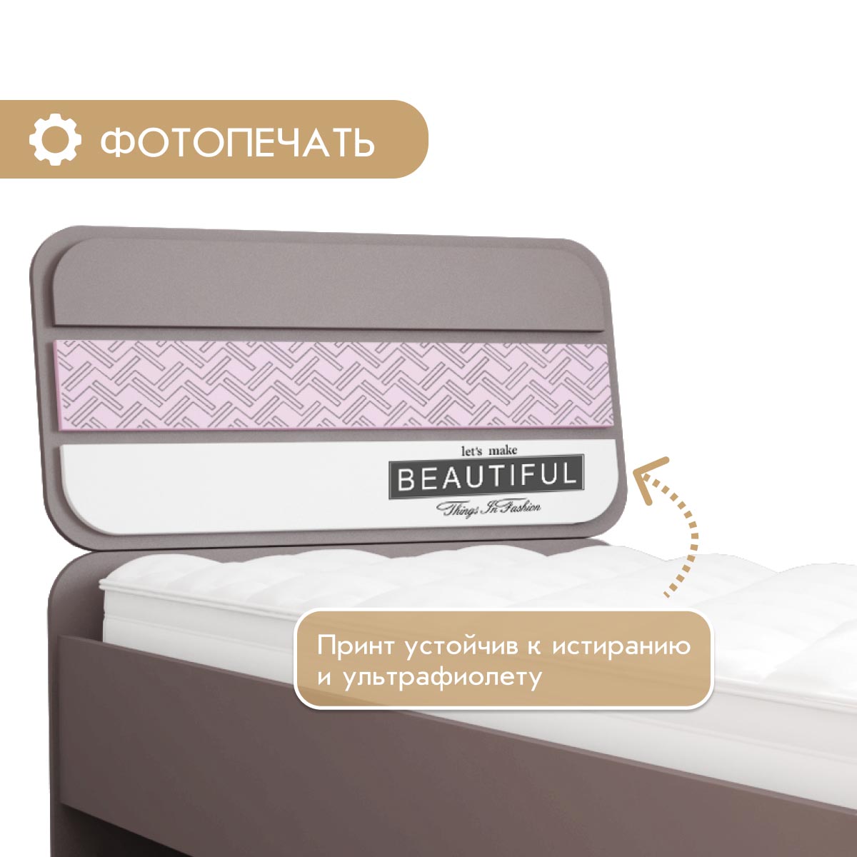 Детская "Сити" - Кровать 1,20 (Камень - Лаванда - Белый)