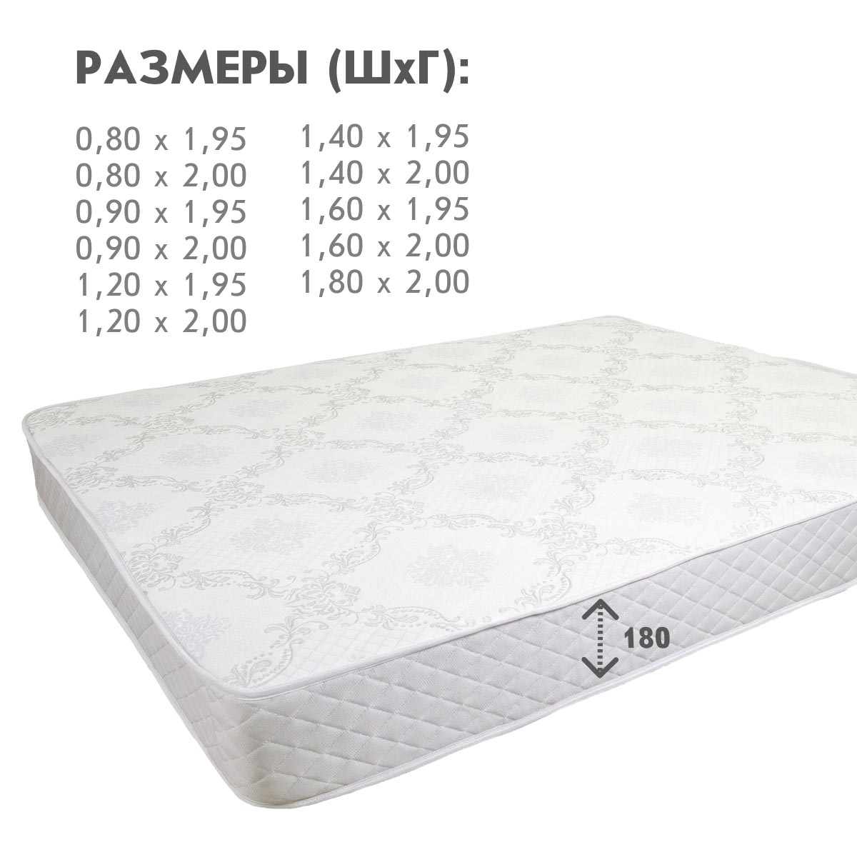 Матрац - Multipocket ВАЙБ (Хлопок) - / 1,60*2,00 /