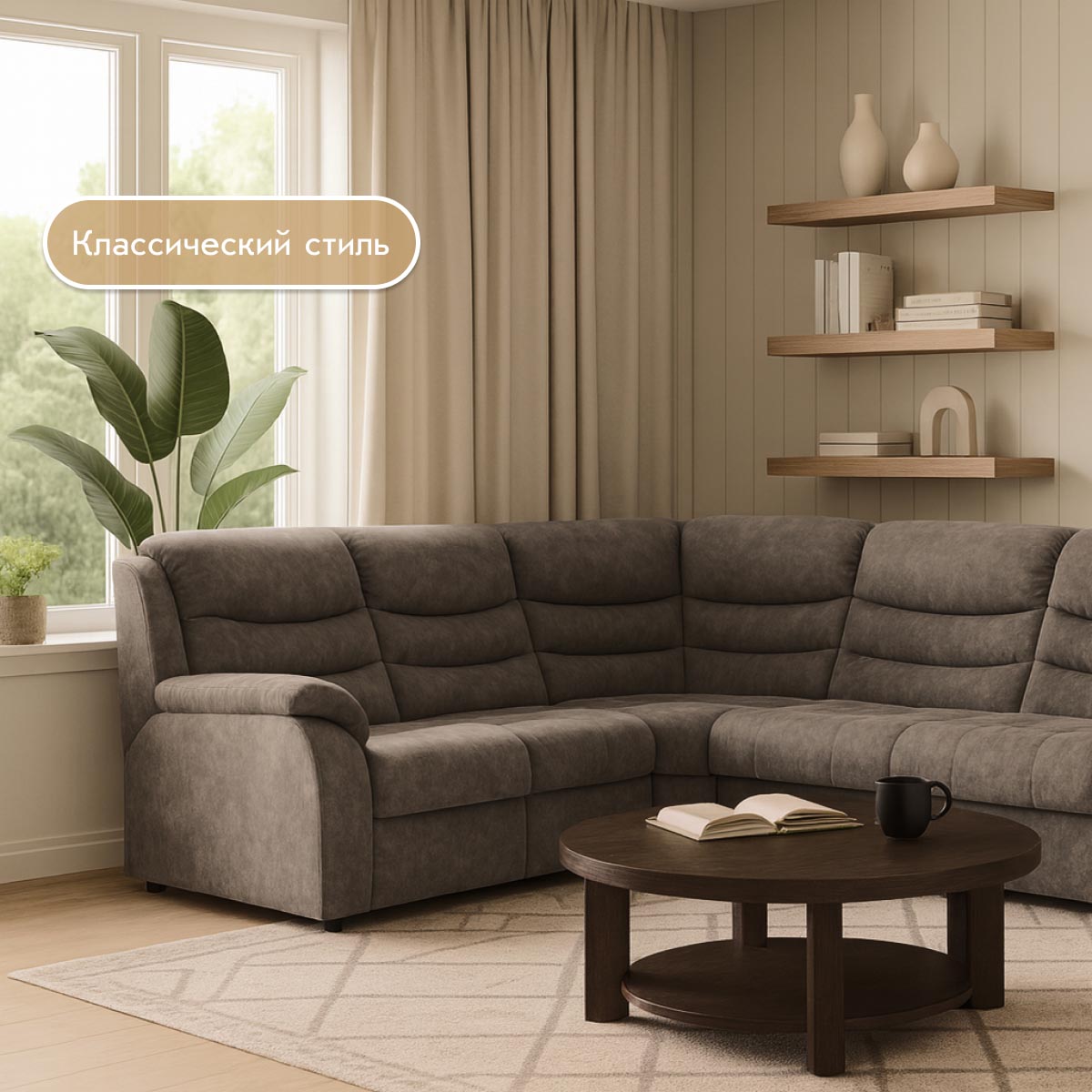 Диван "Мадрид" - угловой   /   левый (02 категория (251-300))