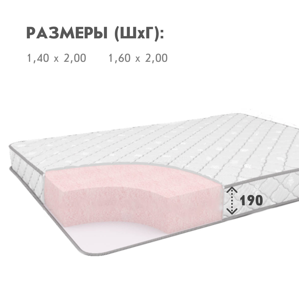 Матрац - Springless Active - / 1,40*2,00 /
